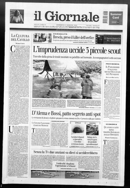 Il giornale : quotidiano del mattino